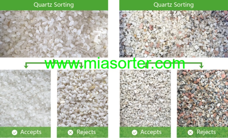 MIA Ore CCD Color Sorting Machine Manufacturers Exporters Suppliers