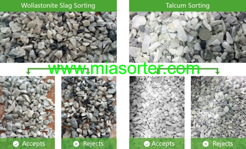 MIA Minerals/Ore/Sand/Powder Color Sorter Machine Manufacturers Suppliers Exporters