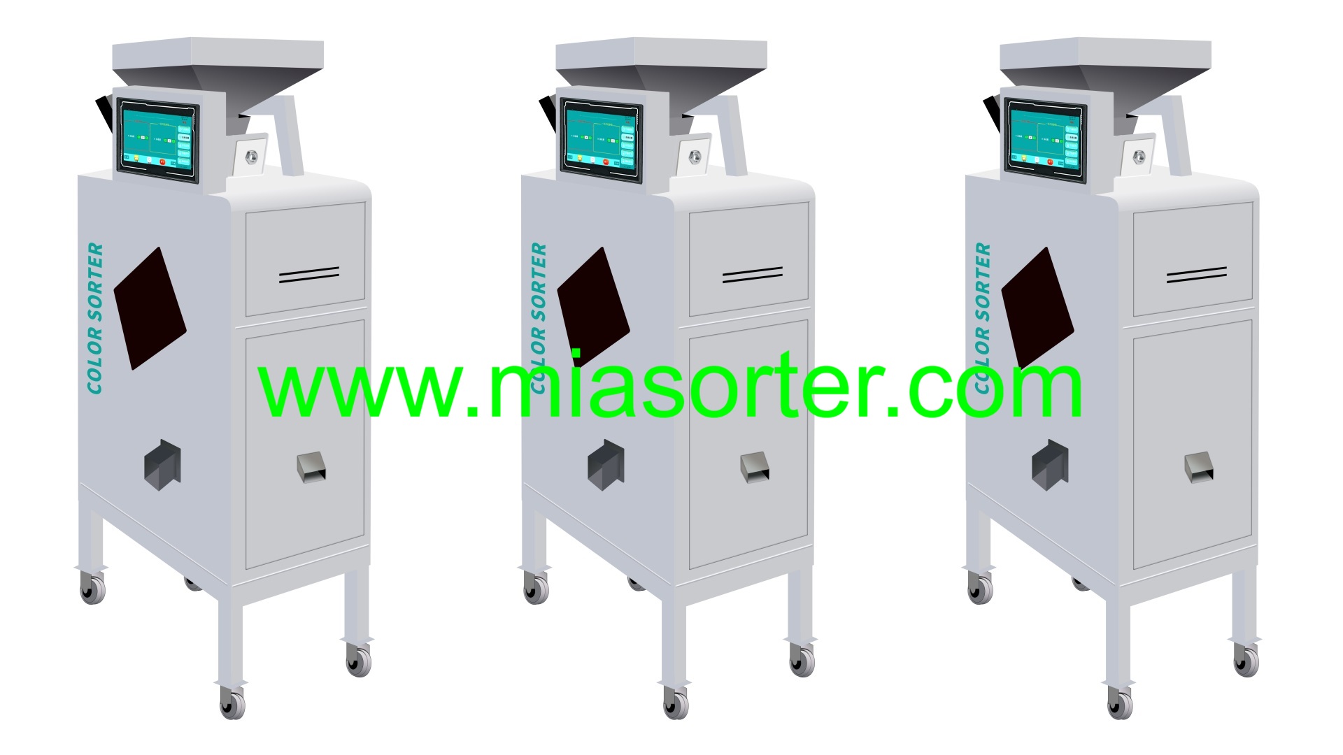 MIA Small Color Sorting Machine Export Price In 2024