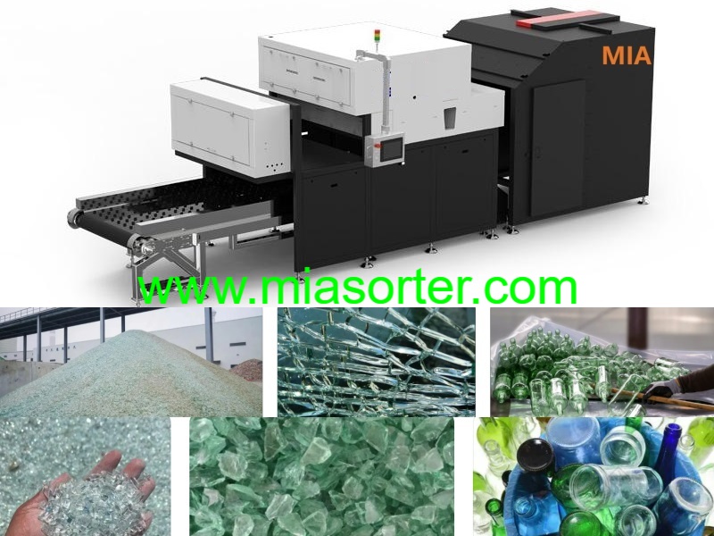 Best Color Sorter Machine For Glass Recycling Industry